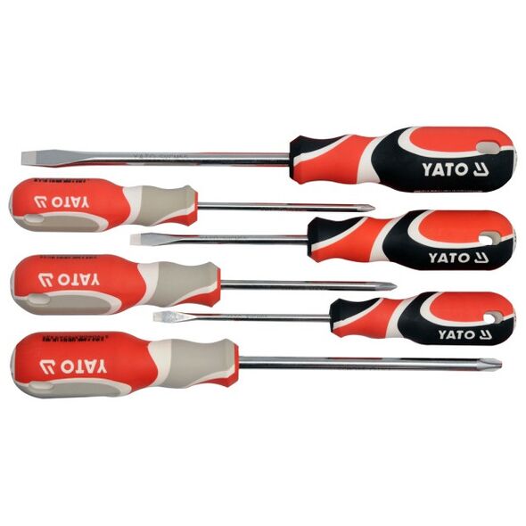 Yato Zestaw wkrętaków PŁ 5,5-8mm PH1-PH3 6szt. SVCM55 (YT-2668)
