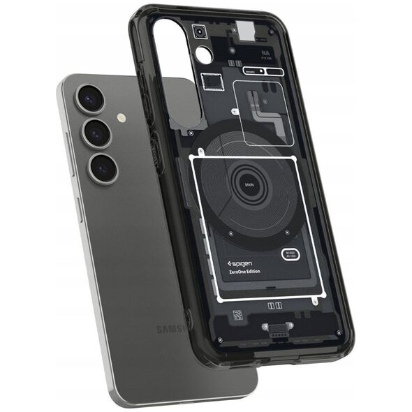 Etui Spigen Ultra Hybrid Mag MagSafe do   Samsung Galaxy S25 czarny