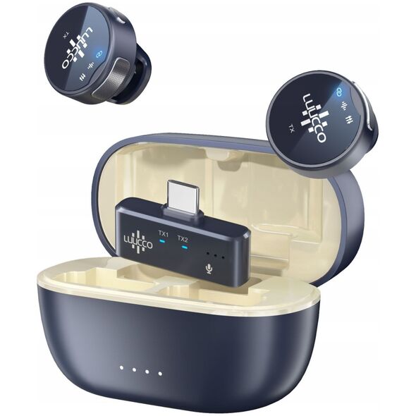 Mikrofon Krawatowy Bezprzewodowy na Telefon USB-C USB TYPE-C LUUCCO / MINI K2