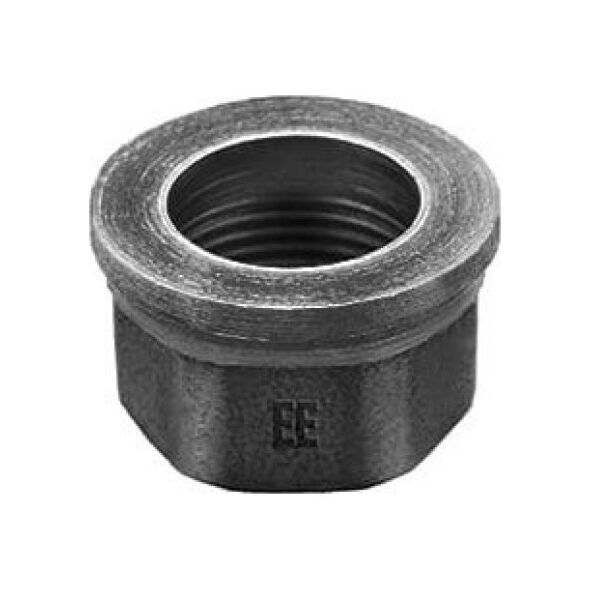ZAWIERCIE Dwuzłączka (końcówka) 1 1/4" czarna