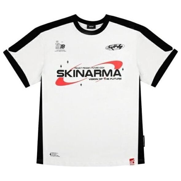 T-shirt Skinarma Halo M biały