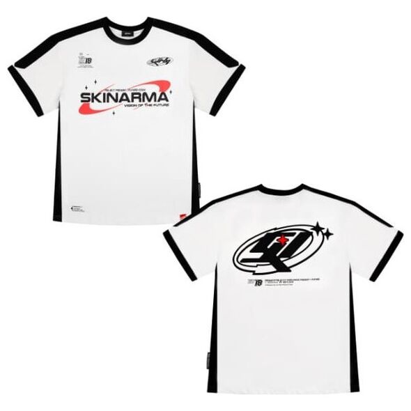 T-shirt Skinarma Halo M biały