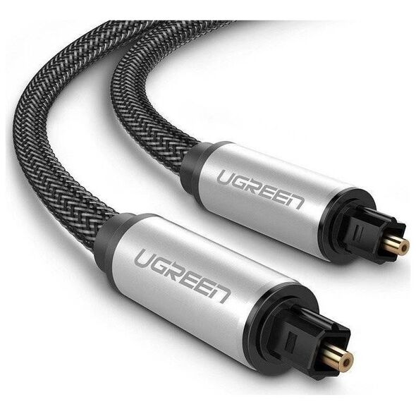 Kabel Ugreen Toslink - Toslink 2m srebrny (UGR655)