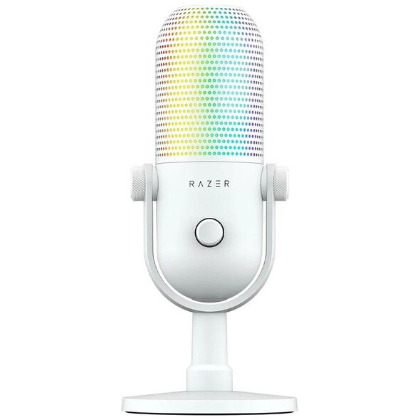 Razer Seiren V3 Chroma White RGB USB Condenser Microphone Gain Limiter Build-in Shock Absorb (RZ19-05060200-R3M1) (RAZRZ19-05060200-R3M1) έως 12 άτοκες Δόσεις