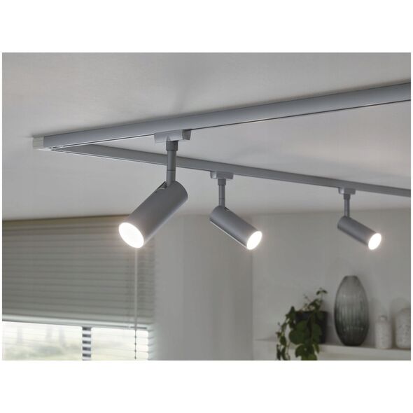 Paulmann Reflektor na szynoprzewód URail TUBO LED 3-STEP DIM 4W 150lm 3000K 230V chrom matowy/ metal