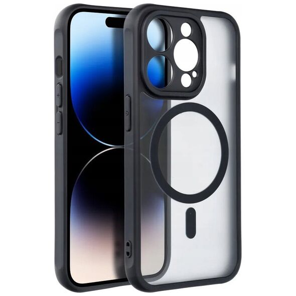 Futerał FULL MATTE MAG COVER kompatybilny z MagSafe do XIAOMI REDMI NOTE 13 PRO 5G czarny