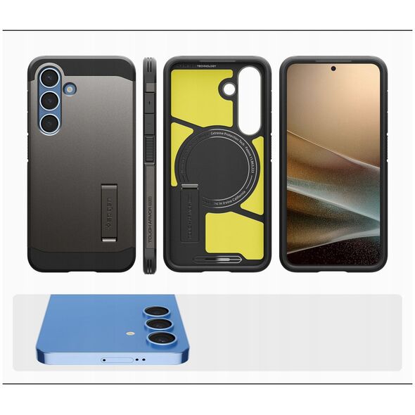 Etui Spigen Tough Armor MagSafe do        Samsung Galaxy S25+ szary