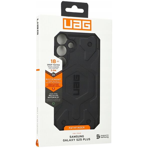 UAG Urban Armor Gear futerał PATHFINDER MAGNET z wbudowanym modułem magnetycznym do SAMSUNG S25 Plus 5G black