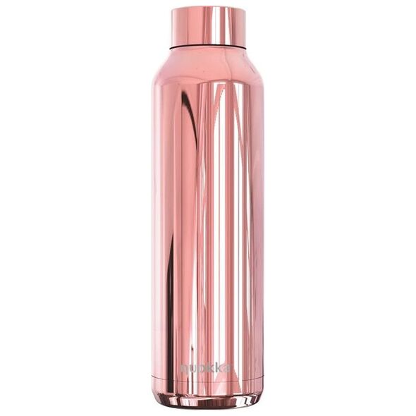 Quokka Quokka Solid - Butelka termiczna ze stali nierdzewnej 630 ml (Sleek Rose Gold)