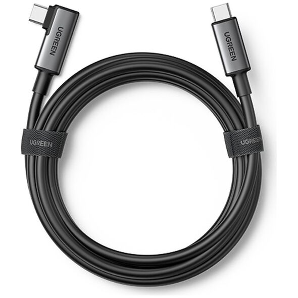 Ugreen US551 angled cable USB-C - USB-C 60W / data transmission with support for VR goggles 5m black