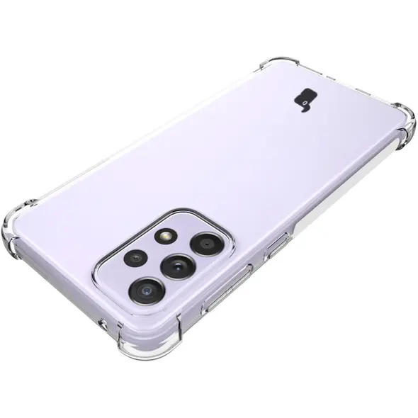 Bizon Case Clear Pack case + 2x screen glass + lens glass Samsung Galaxy A33 5G clear