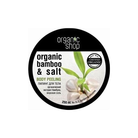 Organic Shop Peeling do ciała Tropikalny Bambus 250 ml