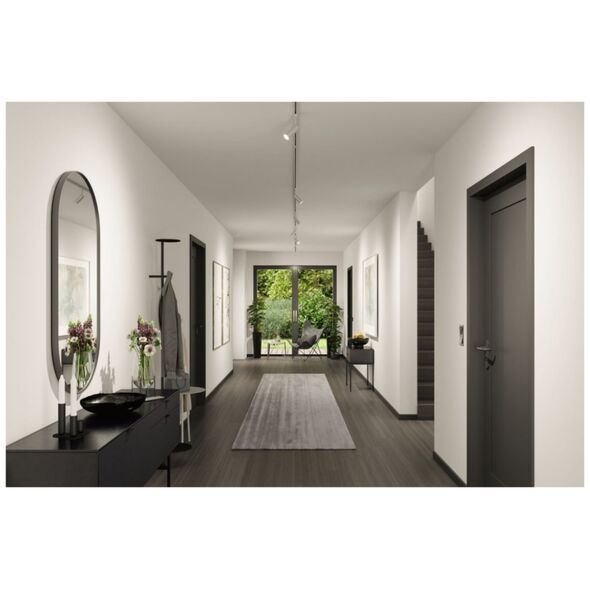 Paulmann Reflektor na szynoprzewód URail TUBO LED 5W 234lm 4000K 230V chrom matowy/ metal