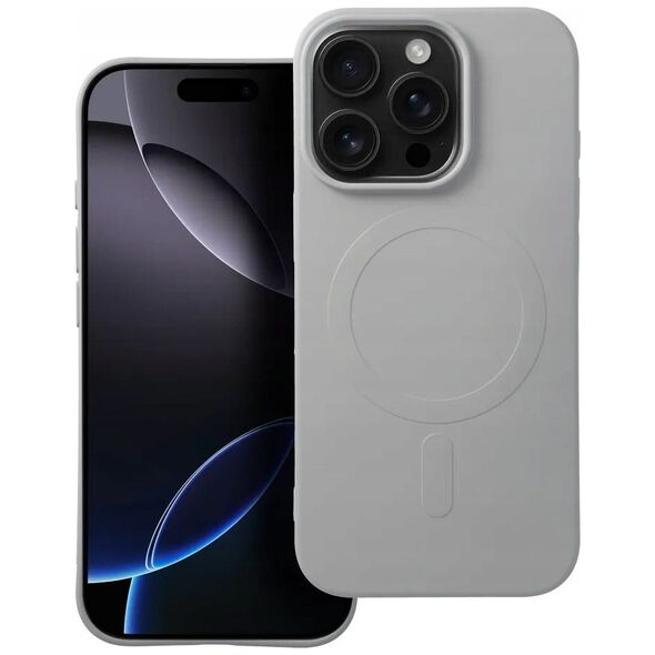 OEM SILICONE MAG COVER (μεγάλη τρύπα) συμβατό με MagSafe για IPHONE 16 Pro τιτάνιο 14243221 5903400000000