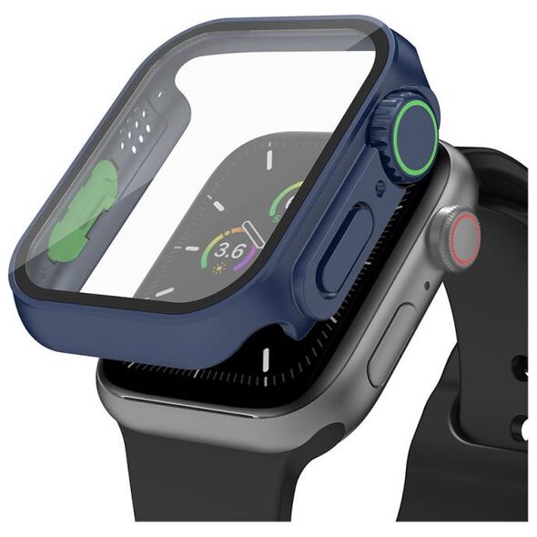 Θήκη PC με Tempered Glass Ahastyle WG115 Apple Watch 7/8/9 45mm Upgrade σε Ultra Μπλε 742089321576 742089321576 έως και 12 άτοκες δόσεις