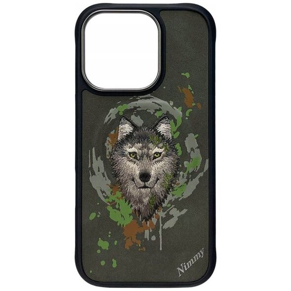Etui Nimmy Wilk do iPhone 16 Pro Max      ciemnoszary