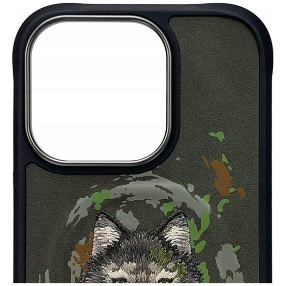Etui Nimmy Wilk do iPhone 16 Pro Max      ciemnoszary