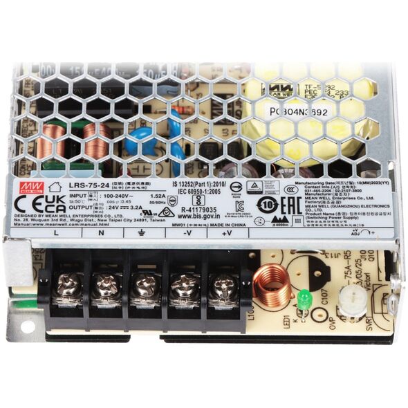 ZASILACZ IMPULSOWY LRS-75-24 MEAN WELL