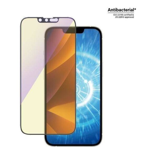 Tempered Glass 5D IPHONE 14 / 13 PRO / 13 PanzerGlass Ultra-Wide Fit Screen Protection Antibacterial Easy Aligner Included Anti-blue light (2791) 5711724027918