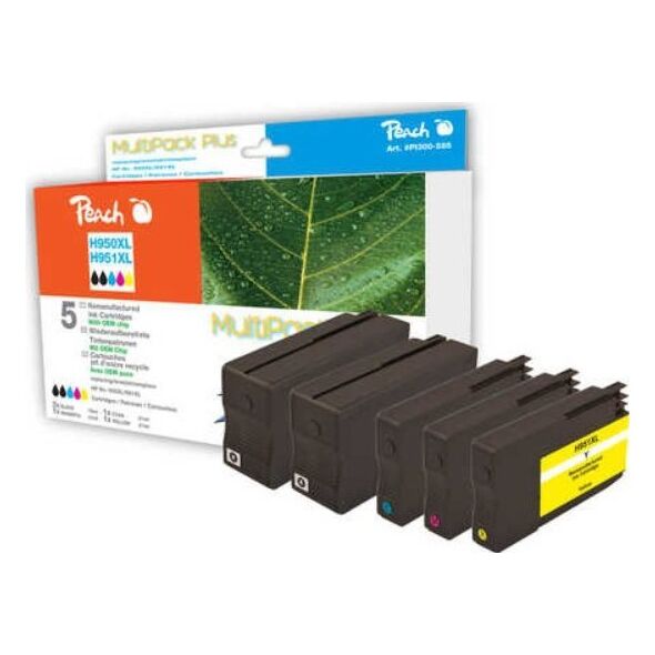 Tusz Peach Patrone Peach HP 950XL 2xbk MultiPackPlus Retail Comp. - PI300-585