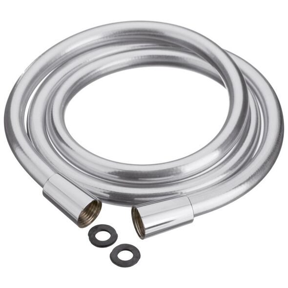 Wąż prysznicowy Invena Satin srebrny 150cm (AW-31-150)