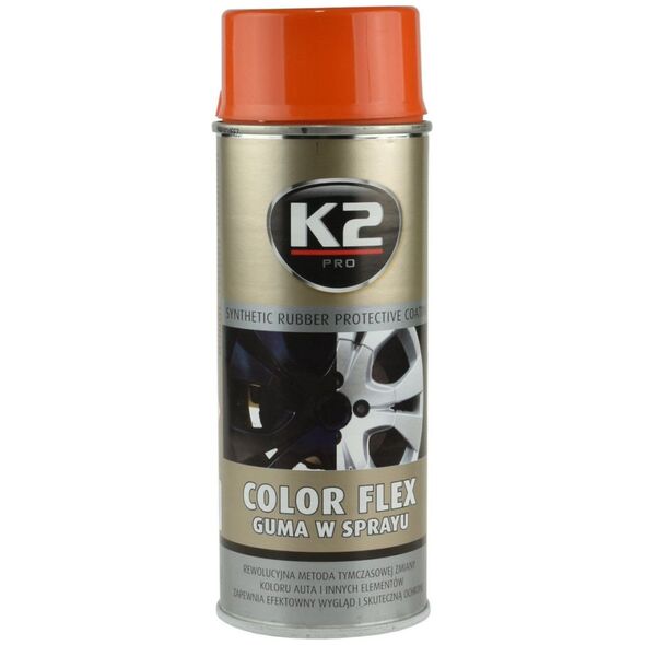 K2 K2-COLOR FLEX GUMA POMARANCZOWY 400ML