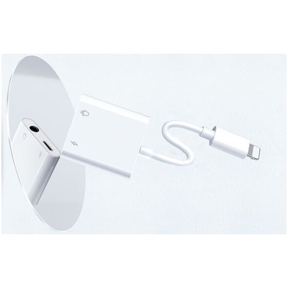 Adapter AV Joyroom Adapter Audio Lightning / 3.5 mm Joyroom S - Y105 (biały)