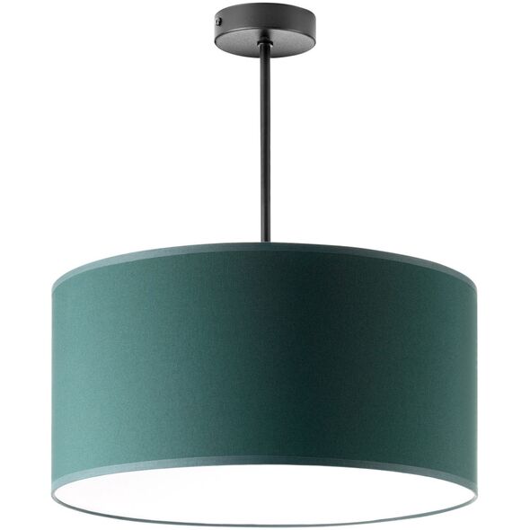 Lampa wisząca Orno ROLLO lampa wisząca, moc max. 1x60W, butelkowa zieleń, krótka