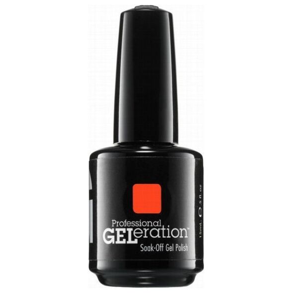 Jessica Jessica, Geleration Colors, Ημιμόνιμο βερνίκι νυχιών, GEL-947, Bindi Red, 15 ml για γυναίκες 13080337 687493049473