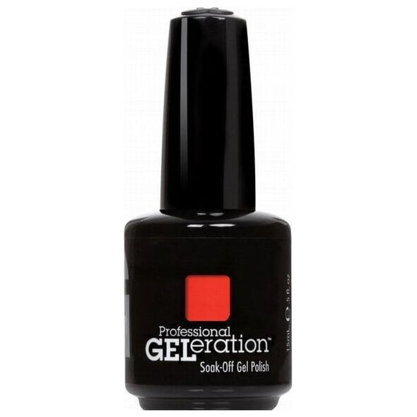 Jessica Jessica, Geleration Colors, Ημιμόνιμο βερνίκι νυχιών, GEL-225, Confident Coral, 15 ml για γυναίκες 13080871 687493042252