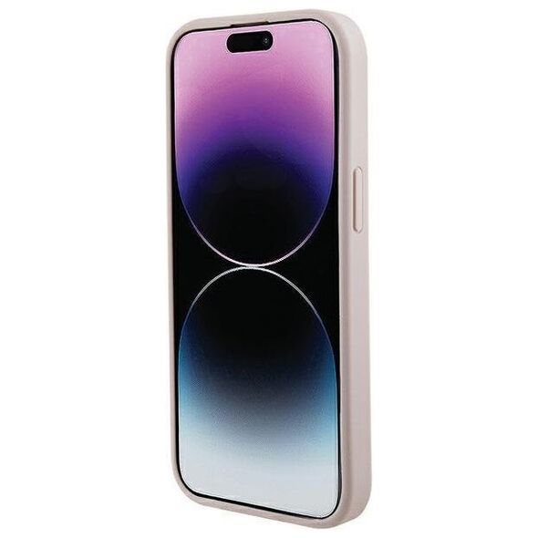 Guess Guess GUHMP15MPSAHMCP iPhone 15 Plus 6.7" różowy/pink hardcase Saffiano MagSafe