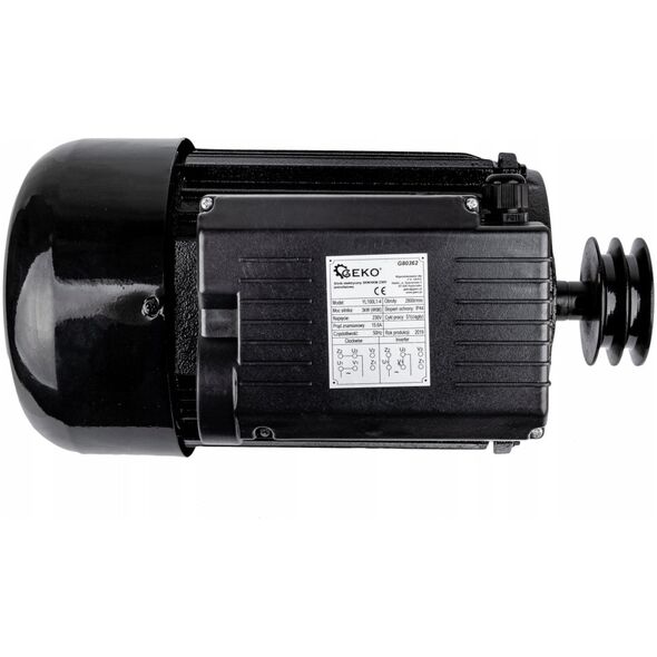 Geko #Silnik elektryczny 3KW/4KM 230V 1 fazowy (1)