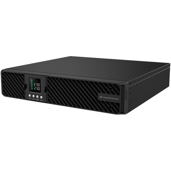 UPS Conceptronic Conceptronic ZEUS51E1K zasilacz UPS Podwójnej konwersji (online) 1 kVA 1000 W 8 x gniazdo sieciowe