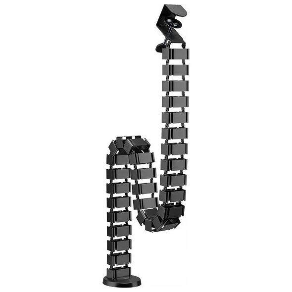 LogiLink LogiLink Flex. Kabelkanal - Klemmvers. - 1347x129mm schwarz