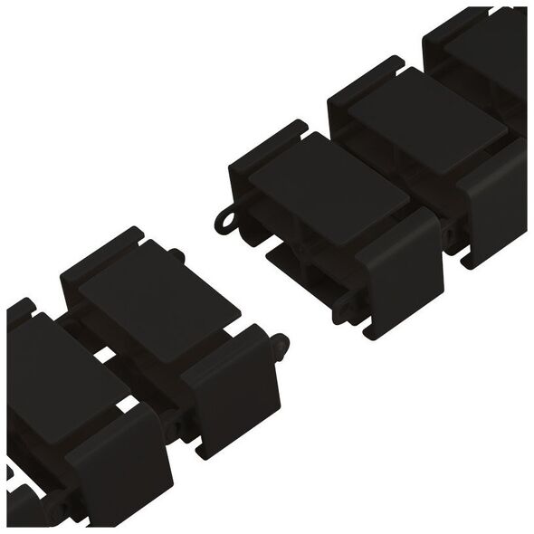 LogiLink LogiLink Flex. Kabelkanal - Klemmvers. - 1347x129mm schwarz
