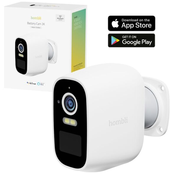 Κάμερα IP Avanca International BV Hombli smarte Batterie Camera, weiß 14219172 8721022290232