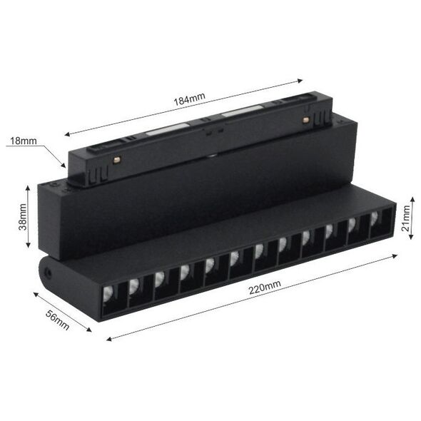 MODOLED LIGHT LIGHT MODOLED 12W 1080LM MLP1046M BL 14234460 4772007015504