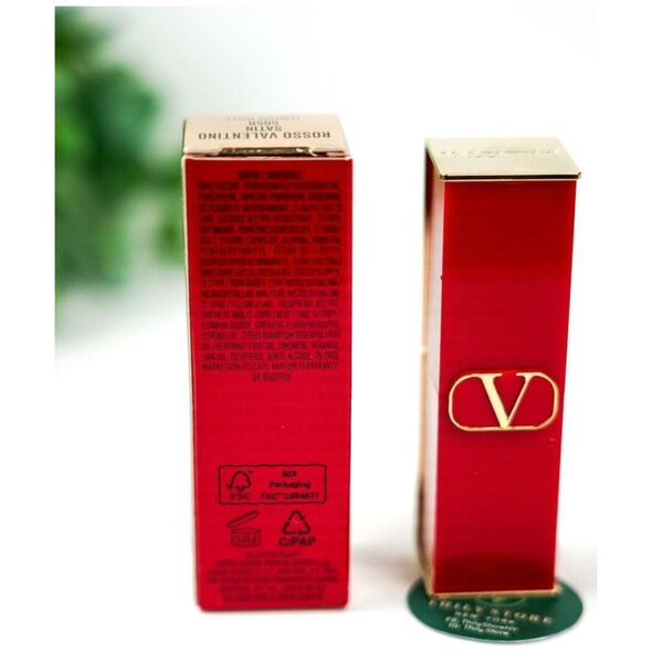 Valentino Valentino, Rosso, Σατέν Φινίρισμα, Κρεμ κραγιόν, 505R, Ξαναγεμιζόμενο, 3,5 g Για γυναίκες 14240136 3614273228886