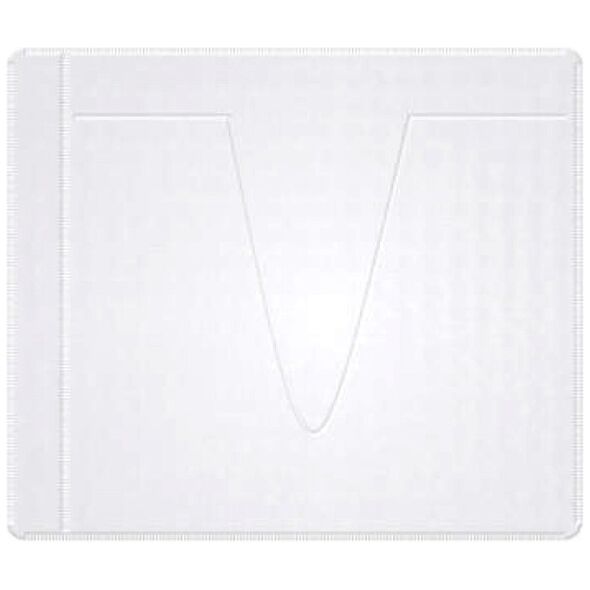 MediaRange Vliestaschen m. Rücks., transp., 50er-Pack 14440326 4260459619420