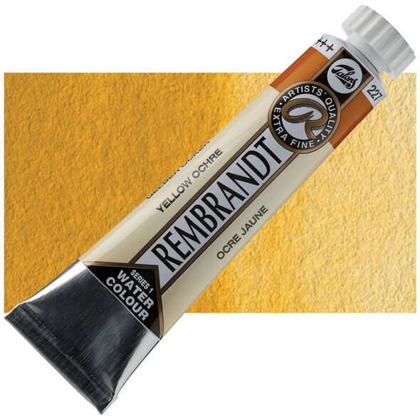 Rembrandt Watercolour Tube Yellow Ochre 227