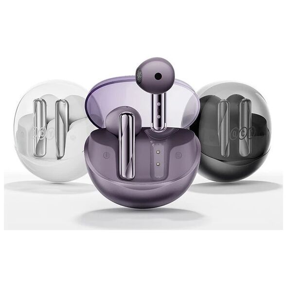 QCY T32 Słuchawki AilyBuds Clear TWS fioletowe