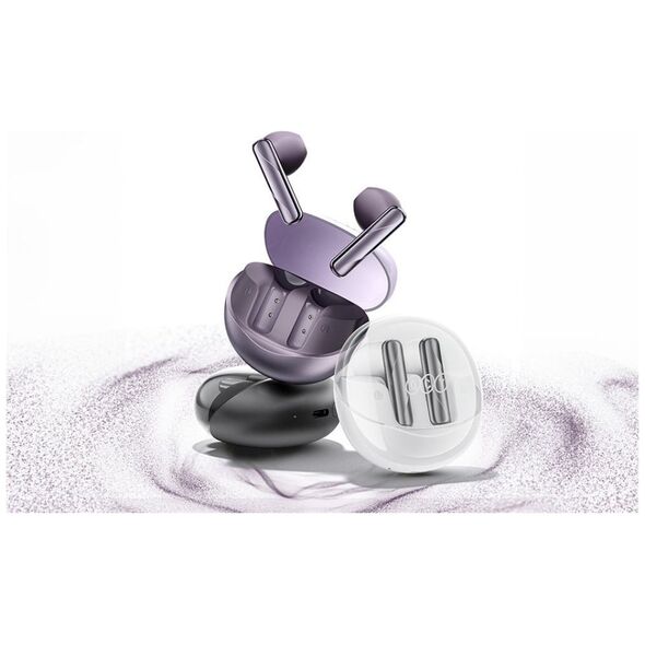 QCY T32 Słuchawki AilyBuds Clear TWS fioletowe