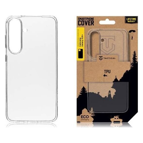 Tactical TPU Cover for Samsung Galaxy S25+ Transparent standard