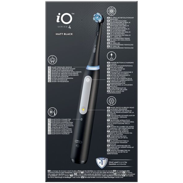 Oral-B IO Series 4 black toothbrush