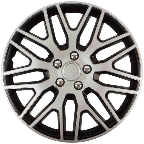 Kołpak Kołpak Dakar Nc 17" Silver&Black Ze Śrubami Chrom Ami11282