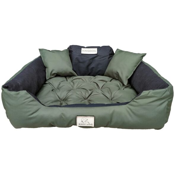 AIO Europe Legowisko dla psa 130 x 105 Zielone KingDog