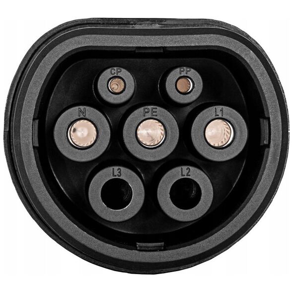 Ładowarka Akyga Adapter do ładowania samochodów elektrycznych Akyga AK-SC-E09 Type1 (f) / Type2 (m) 32A