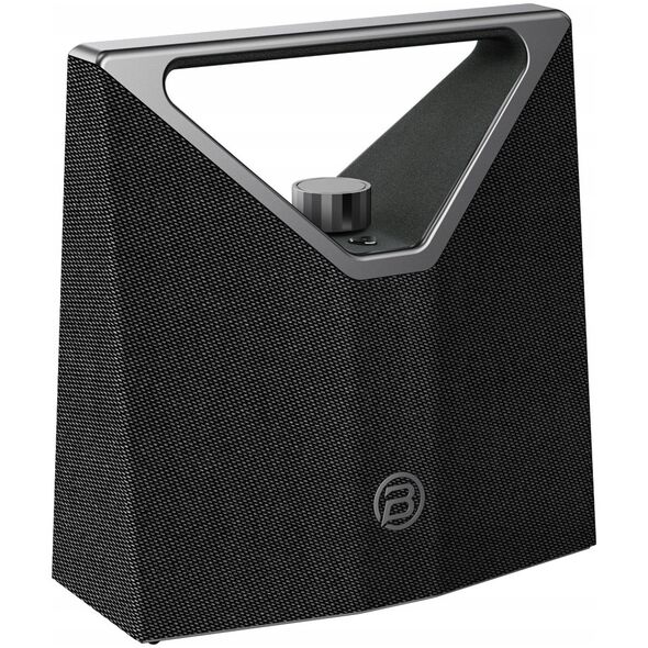 BUGANI Brief Plus - black+silver - Przenośny głośnik Bluetooth