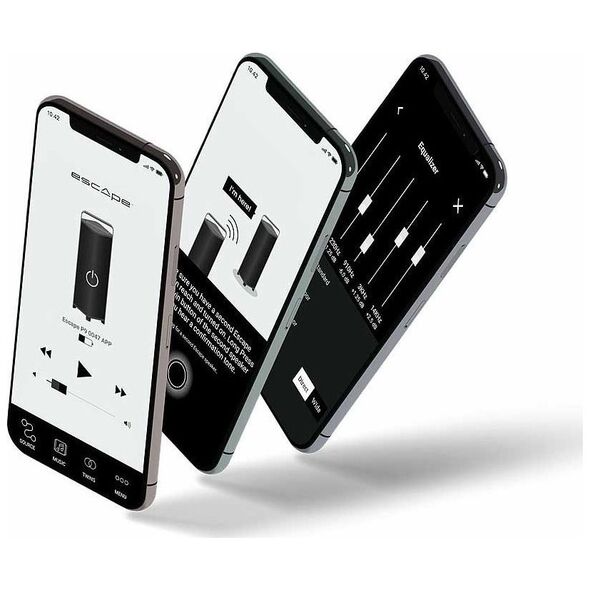 Escape P9 Black Przenośny Głośnik HiFI WiFi Multiroom