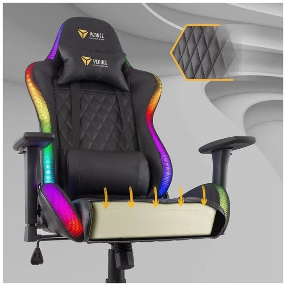 YGC 300RGB STARDUST Gaming chair YENKEE